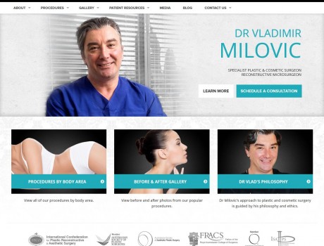 Dr Milovic Website